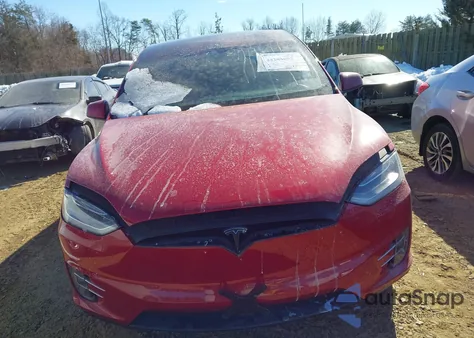 2016 Tesla Model X 75D/P100D/P90D from USA, damaged, VIN 5YJXCBE46GF021525